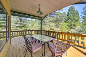 Forested Home in Flagstaff with Large Deck and Grill!